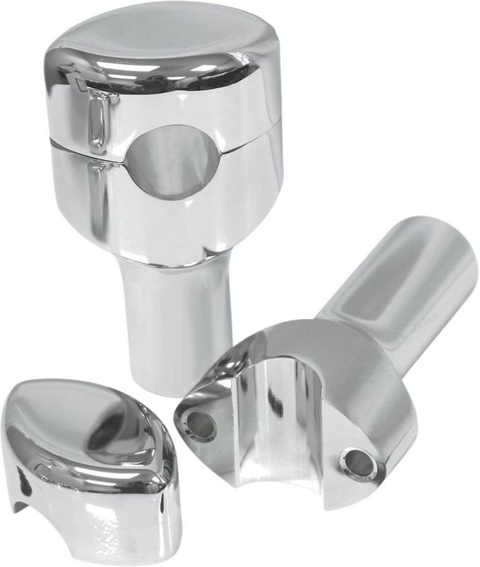 Risers LA Choppers Handlebars 3 1" slät krom