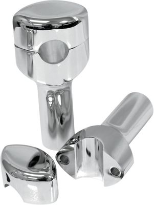 Risers LA Choppers Handlebars 4 1" slät krom