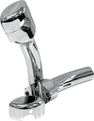 Risers LA Choppers Hefty Handlebars Curved 1-1/4" 5.5 slät krom