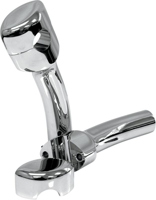 Risers LA Choppers Hefty Handlebars Curved 1-1/4" 5.5 slät krom