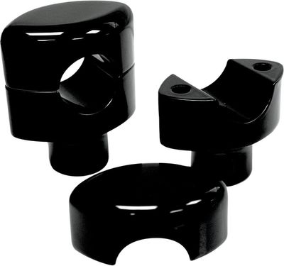 Risers LA Choppers Hefty Handlebars 1.5BK 1-1/4" 1.5 slät svart