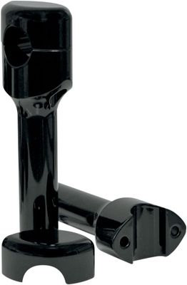 Risers LA Choppers Hefty Handlebars 6 1-1/4" slät svart