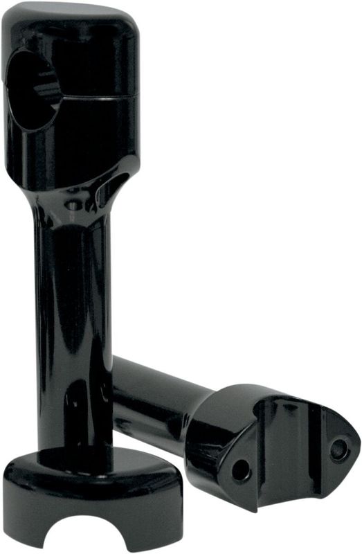 Risers LA Choppers Hefty Handlebars 6 1-1/4" slät svart