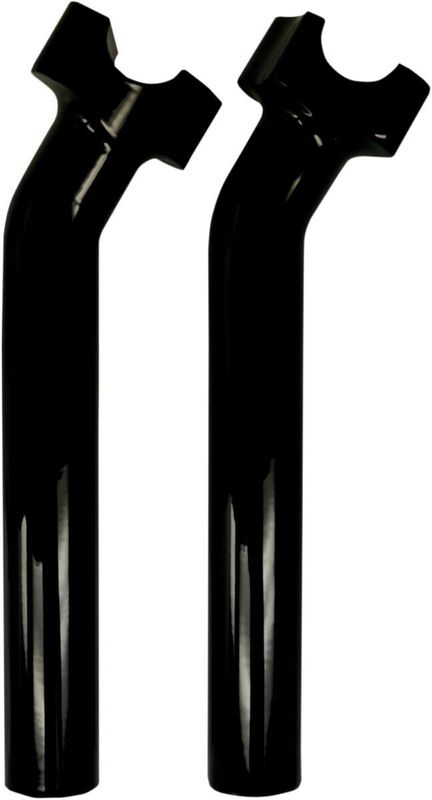 Risers Drag Specialties Buffalo Pullback 9.5 billet aluminium svart