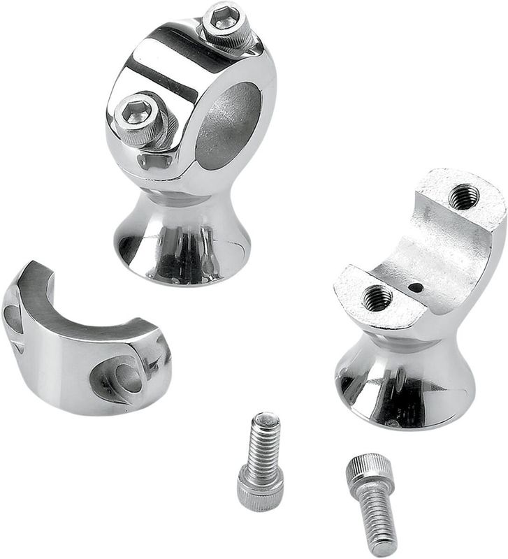 Styre risers Biltwell Slimline 1-3/4" 1" 1"/25.4mm handlebars polerad