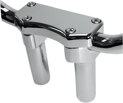 Styrklammer riser Drag Specialties 4 krom