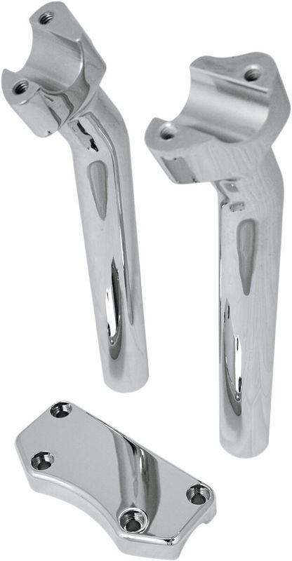Styrklammer riser Drag Specialties 9.5 krom
