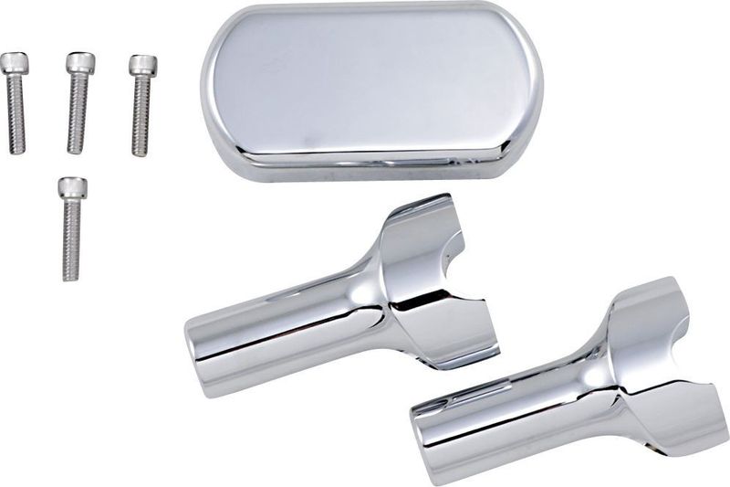 Styrklammer riser LA Choppers 4 H-D 52-18 krom