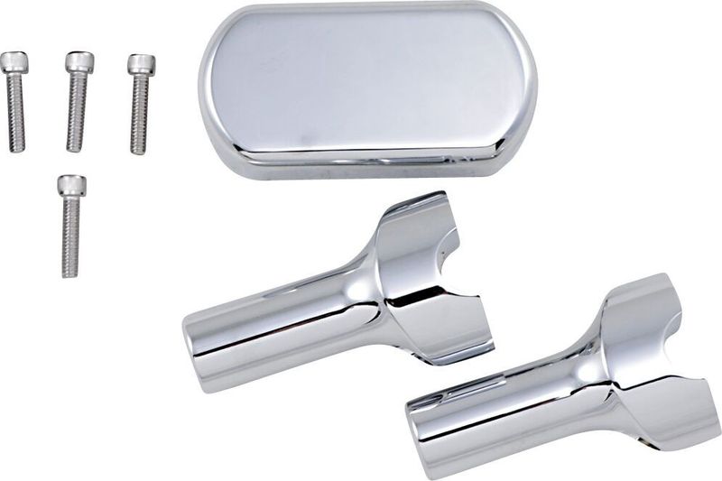 Styrklammer riser LA Choppers 4 H-D 52-18 krom
