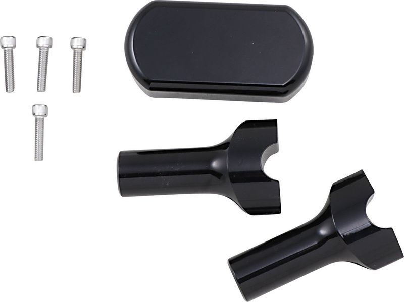 Styrklammer riser LA Choppers 4 H-D 52-18 svart