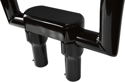 Styrklammer riser LA Choppers Hefty 4 H-D 52-18 svart