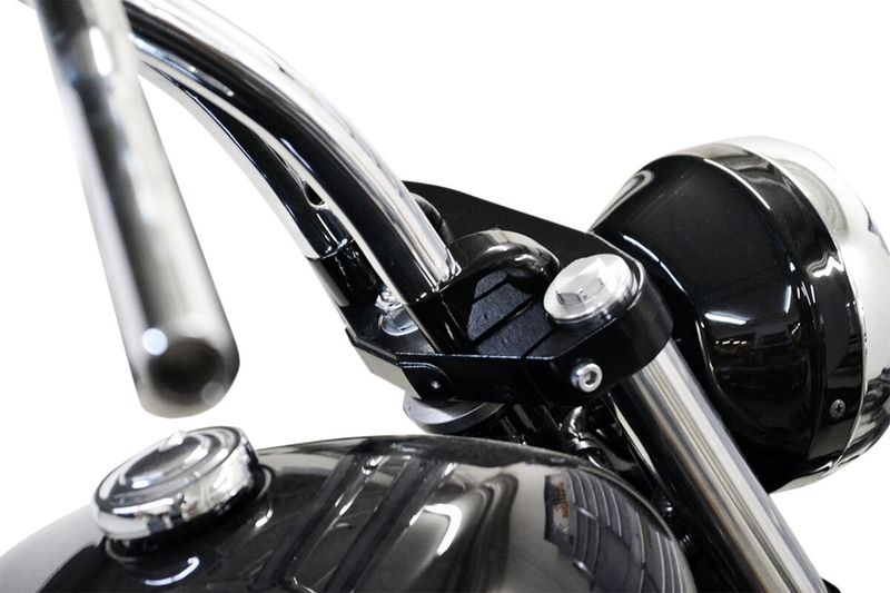Förlängningssats LA Choppers Riser 1 svart