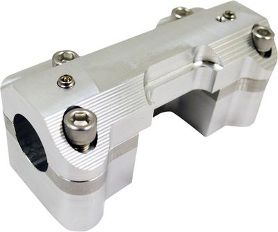 Styrklammer LA Choppers 31 8 obehandlad aluminium Touring 15-22