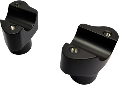 Risers Drag Specialties Buffalo 1.5 billet aluminium matt svart