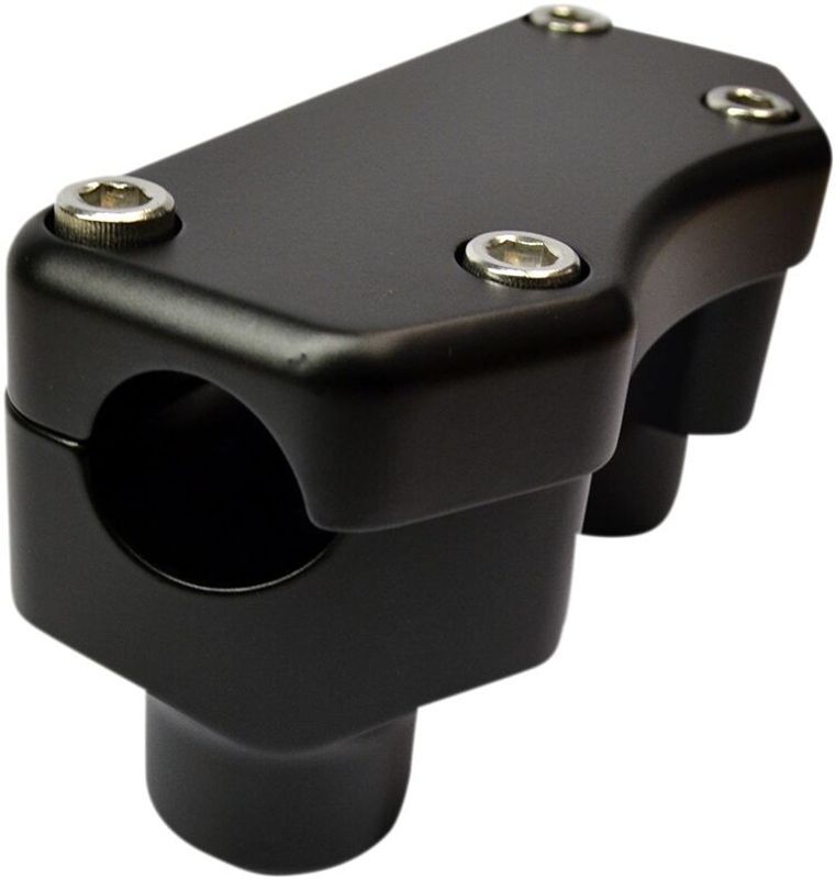 Styrklammer riser Drag Specialties Buflo matt svart