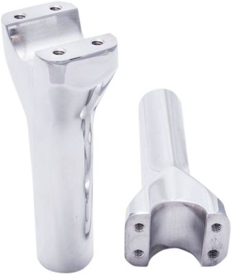 Risers Trask Performance Assault 4" krom