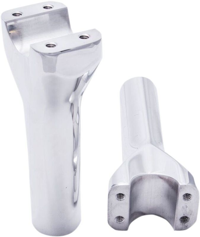 Risers Trask Performance Assault 4" krom
