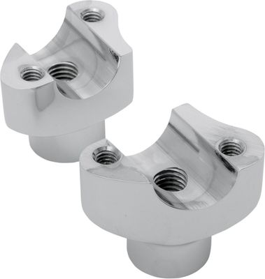 Risers Drag Specialties 1.7 smidd aluminium rak krom