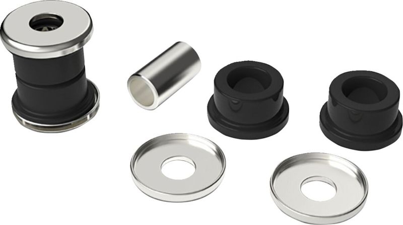 Bussningar riser LA Choppers polerad H-D 73-17