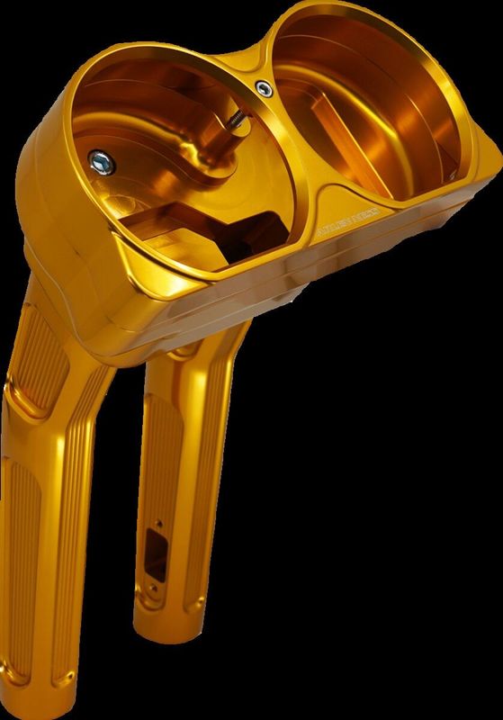 Risers Arlen Ness Method 10 Glides guld FLTRX 107 15-23