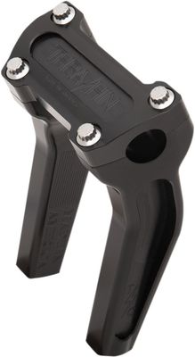 Risers Thrashin Supply 6-1/2 6.5 H-D 73-upp svart