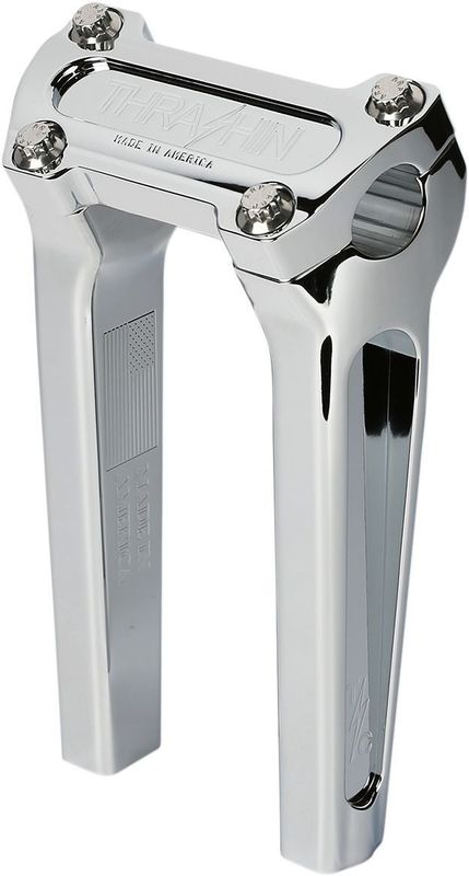 Risers Thrashin Supply 8 rak H-D 73-upp krom