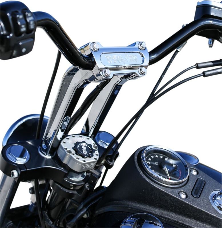 Risers Thrashin Supply 9-1/2 9.5 H-D 73-upp krom