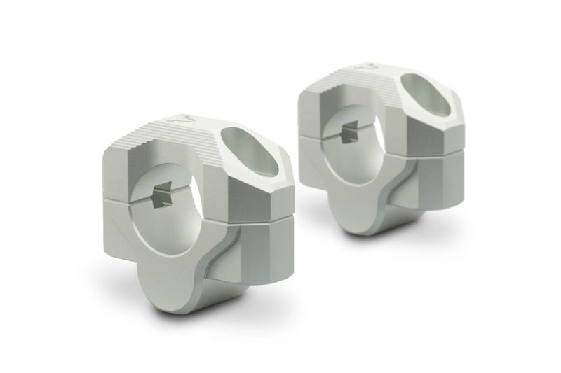 Riser styre SW-Motech 28mm silver Ktm 03-24, Triumph 10-20, Honda 16-19