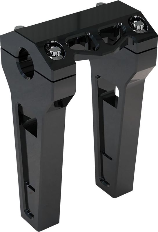 Risers LA Choppers 6 1 svart anodiserad rak