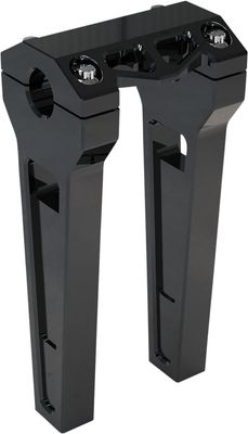 Risers LA Choppers 8 1 svart anodiserad rak