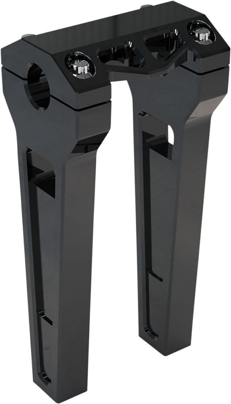 Risers LA Choppers 8 1 svart anodiserad rak