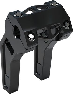 Risers LA Choppers 6 1 svart anodiserad