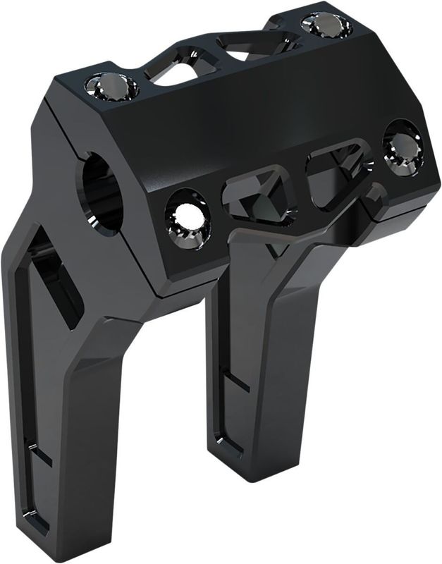 Risers LA Choppers 6 1 svart anodiserad
