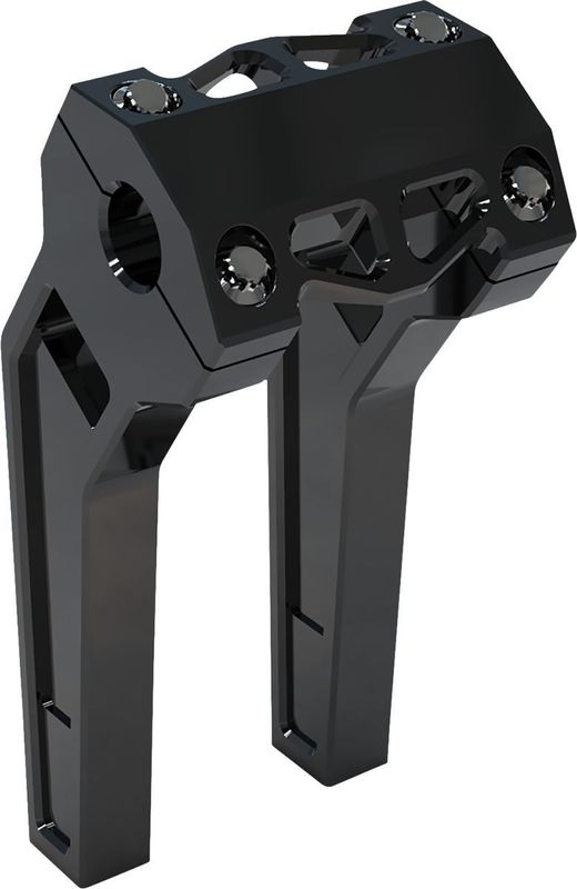 Risers LA Choppers 8 1 svart anodiserad