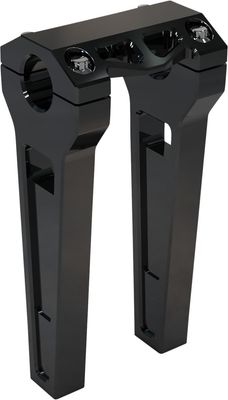 Risers LA Choppers 8 1-1/4 svart anodiserad rak