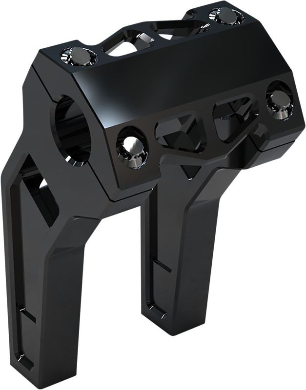 Risers LA Choppers 6 1-1/4 svart anodiserad