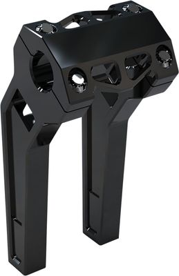 Risers LA Choppers 8 1-1/4 svart anodiserad