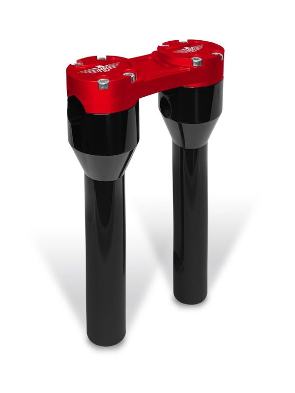 Risers HeinzBikes Clubstyle 8" 1" rak svart röd