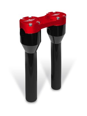 Risers HeinzBikes Clubstyle 8" rak svart röd