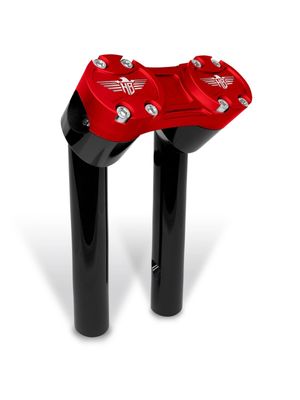 Risers HeinzBikes Clubstyle 6" 1" svart röd