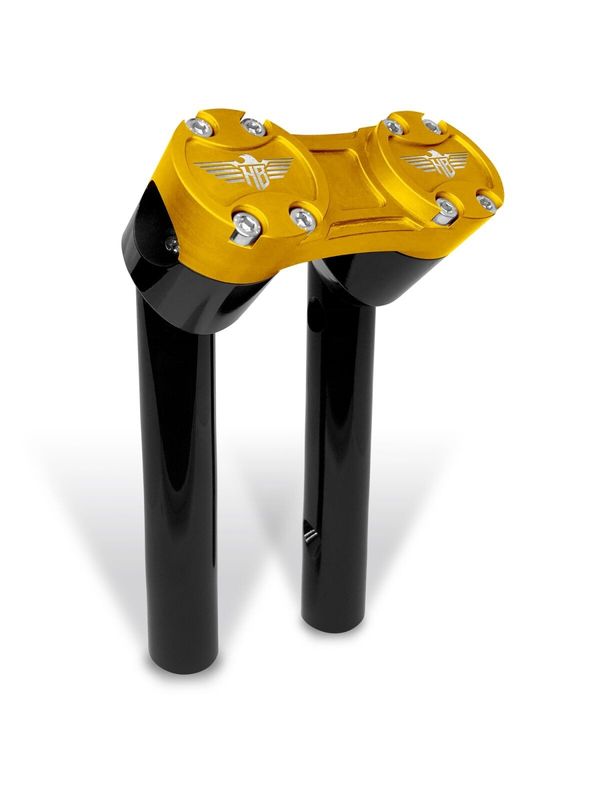 Risers HeinzBikes Clubstyle 6" svart guld