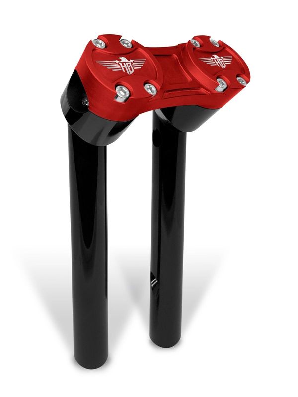 Risers HeinzBikes Clubstyle 10" svart röd