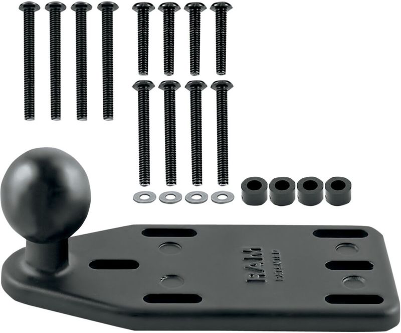 Fästbas lock behållare broms/koppling RAM Mounts B-346 1" kula