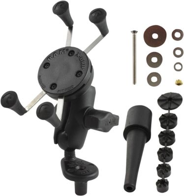 Mobilhållare RAM Mounts X-Grip styrstamsbas liten telefon
