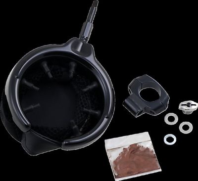 Hållare Kuryakyn Drink Basket blank svart KUR1729