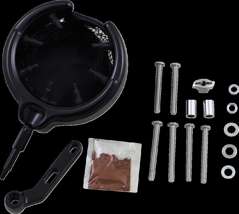 Hållare Kuryakyn Drink Basket blank svart KUR1738