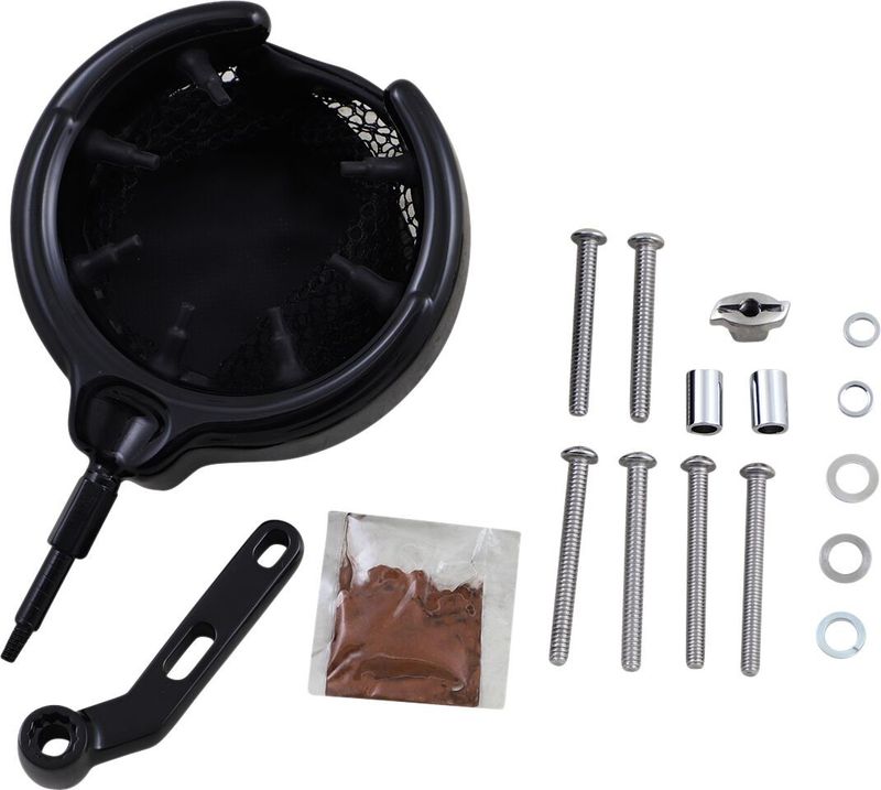 Hållare Kuryakyn Drink Basket blank svart KUR1738
