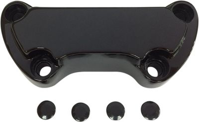 Styrklammer Drag Specialties svart H-D 72-08