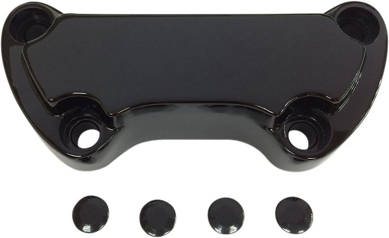 Styrklammer Drag Specialties svart H-D 72-08