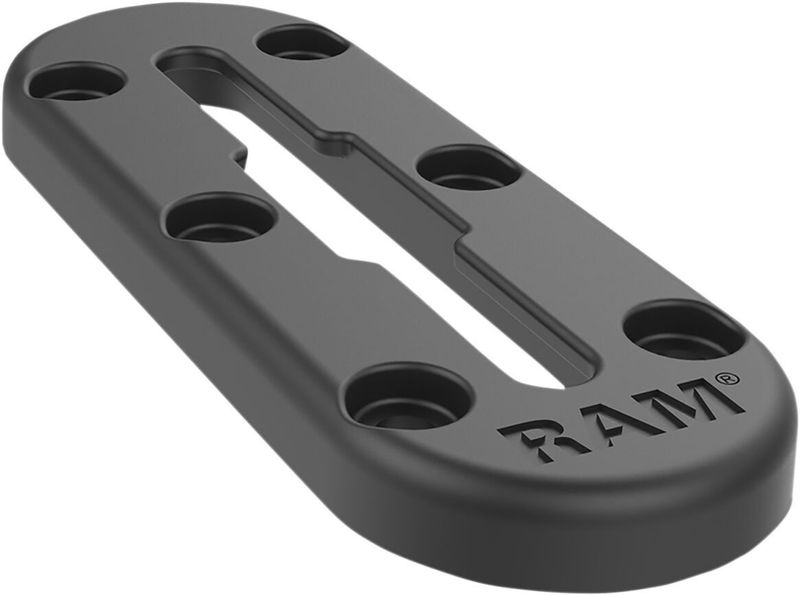 Klamrar styre RAM Mounts Tough-Track Top-Loading Composite 3"